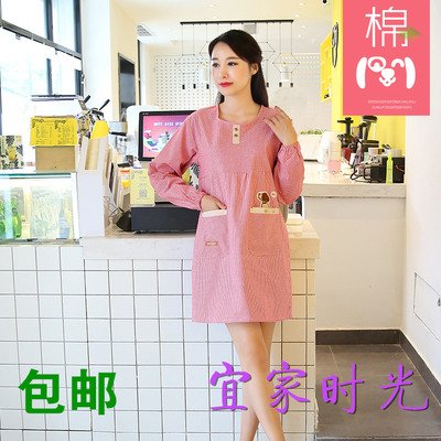 卡通风韩版时尚防水厨房做饭围裙