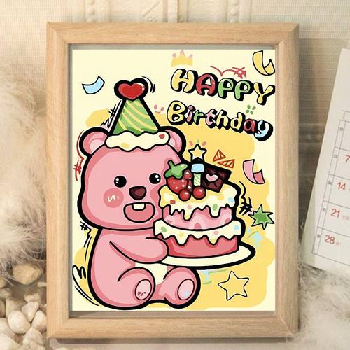 loopy小海狸生日相框生日礼物