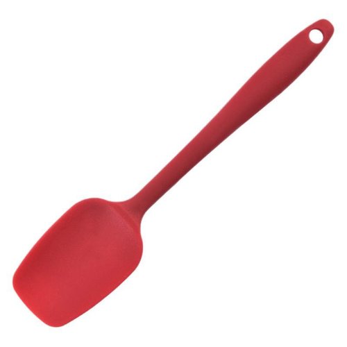 小号硅胶一体刮刀烘焙奶油抹刀小号蛋糕牛油抹刀 硅胶刮刀小T刮铲