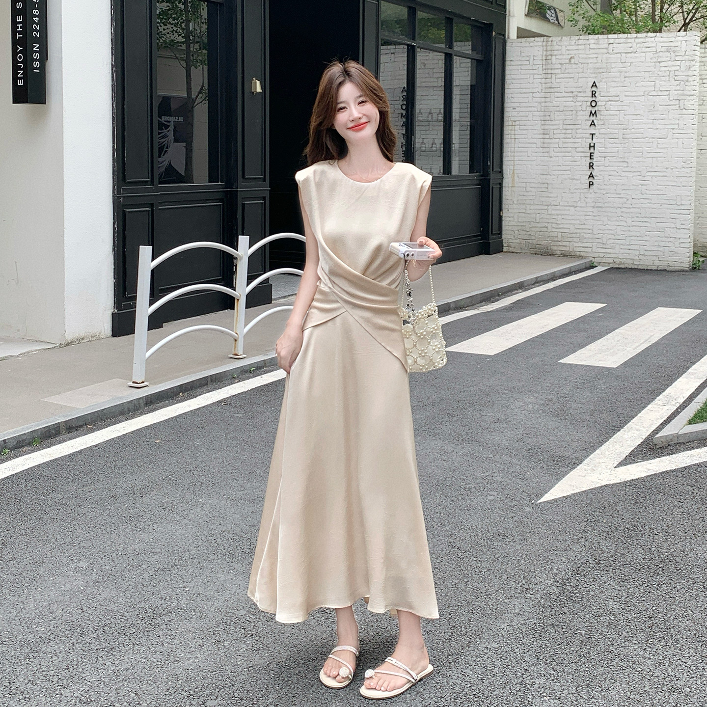 贵气感御姐穿搭套装女2025夏季