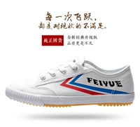 Leap Shaolin nâng cấp mô hình theo dõi và lĩnh vực giày thể thao và giày vải giải trí nam nữ với đôi giày trắng nhỏ Xia Xin - Plimsolls giày thể thao nữ adidas