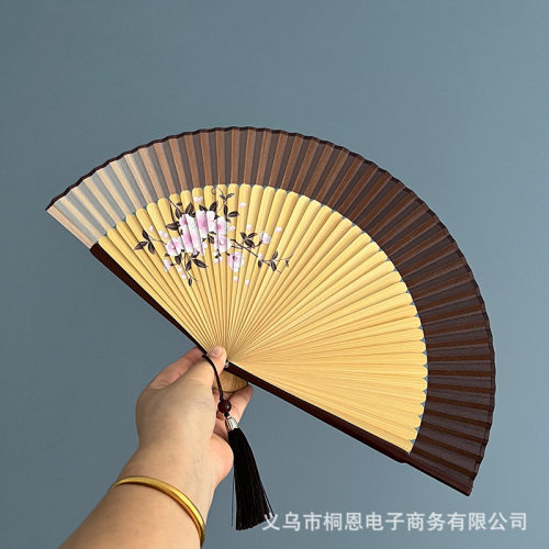 古风折扇新中式汉服搭配旗袍走秀
