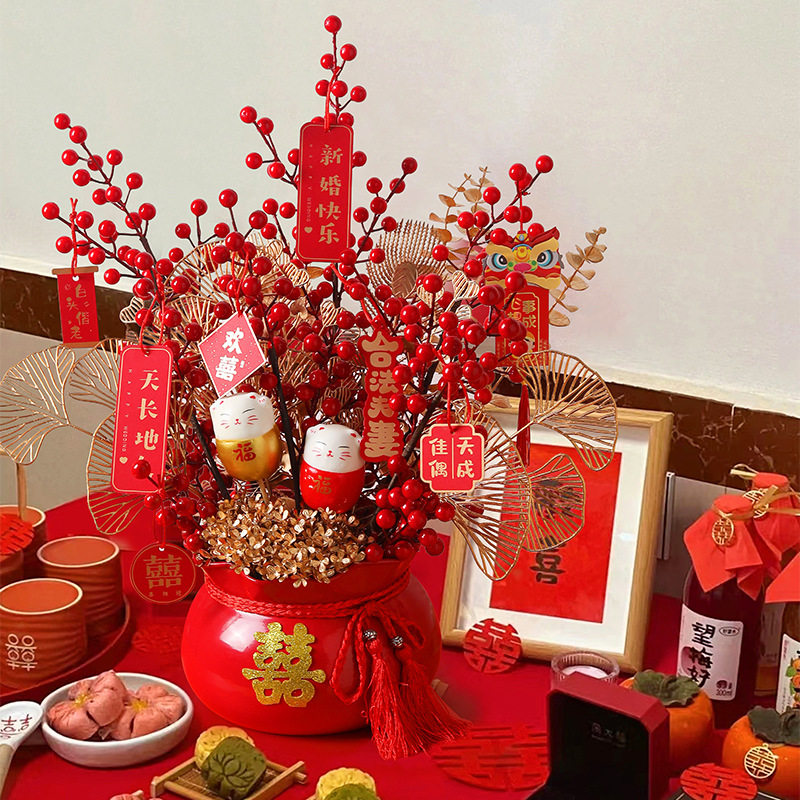 喜庆新年装饰摆件客厅送新人福桶新婚礼物桌面乔迁新居布置发财果,家居饰品,福桶,淘宝优惠券,粉丝福利购,淘宝优惠卷