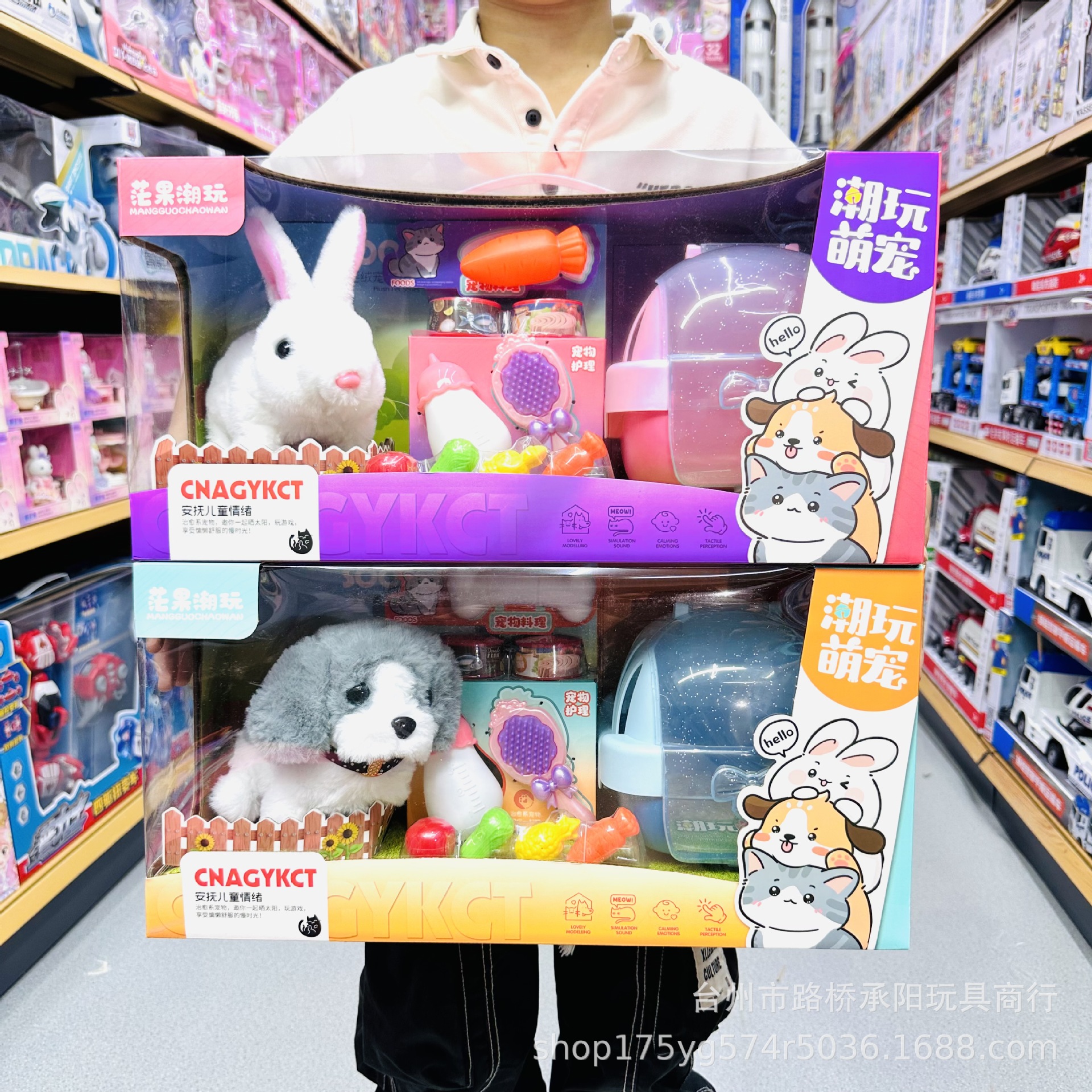 电动行走萌宠玩具屋儿童益智玩具