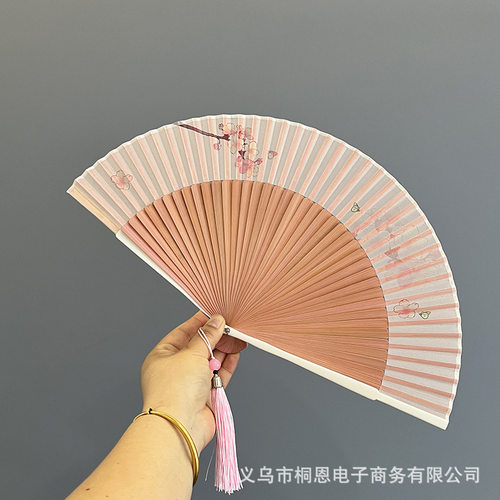 古风扇子折扇中国风折叠随身携带