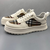 小白鞋 断码 运动休闲鞋 轻便厚底板鞋 捡漏广州鞋 外贸真皮男2025新款