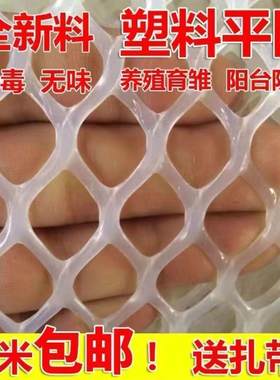 加厚围栏格片塑料养鸡养殖网呈发