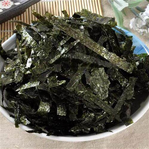 包邮碎海苔500克散装即食切丝海苔条零食章鱼小丸子