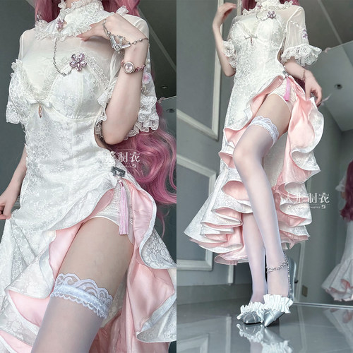 doro桃乐丝cos旗袍妮姬胜利女神