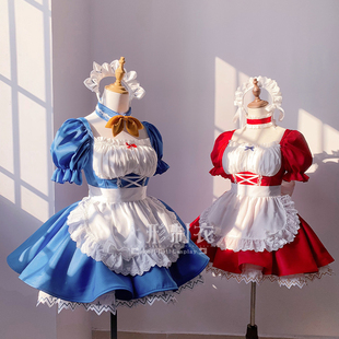 定金！eva明日香cos绫波丽cosplay女仆装lo二次元制服女人形制衣