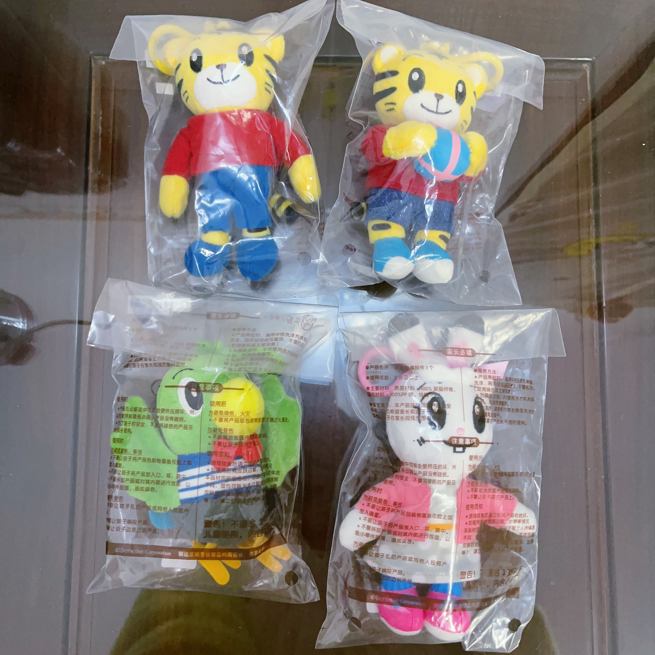 巧虎的生日挂件琪琪桃乐比玩偶挂件全新正品毛绒公仔挂饰书包挂坠