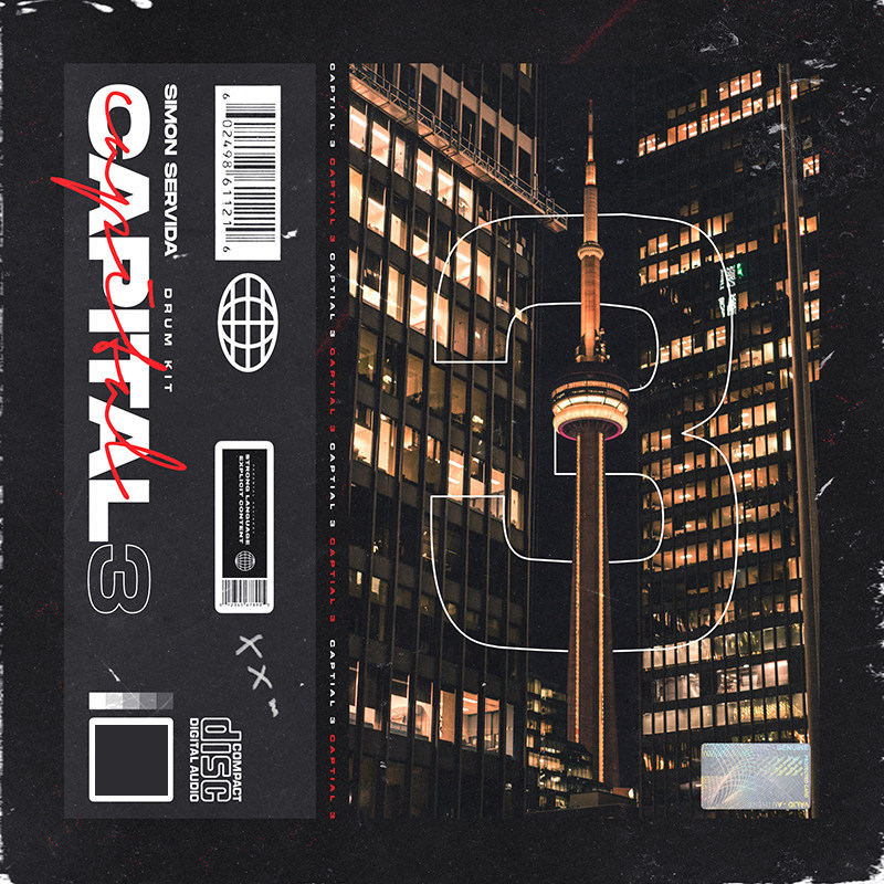 Drill/Trap采样包Capital Drum Kit Vol 3编曲音色素材【买2送1】