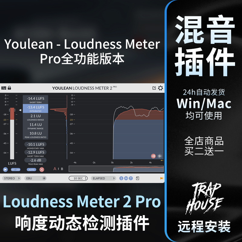 响度检测标准测量插件效果器