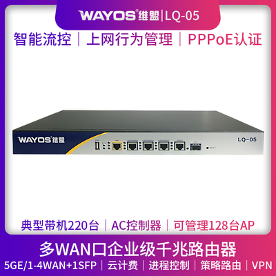 智能QOS多wan口企业级千兆路由器
