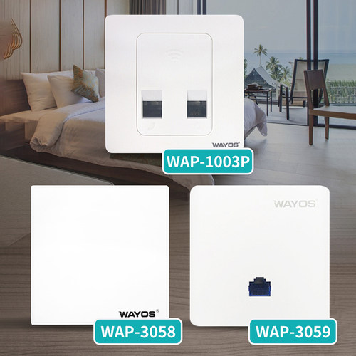 覆盖wayos双频无线千兆面板AP