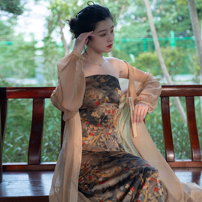 新中式改良旗袍连衣裙