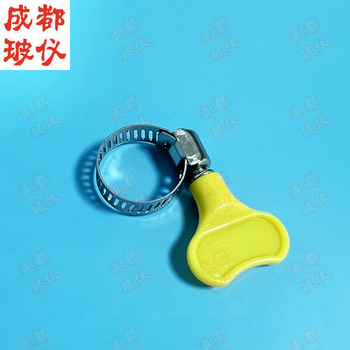 304不锈钢塑料手柄喉箍 直径13-19mm 胶管卡箍管道通道抱箍管卡子