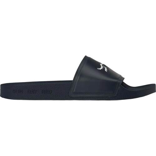 海外代购sun day red男士高尔夫鞋防水防滑深蓝色白色球场休闲