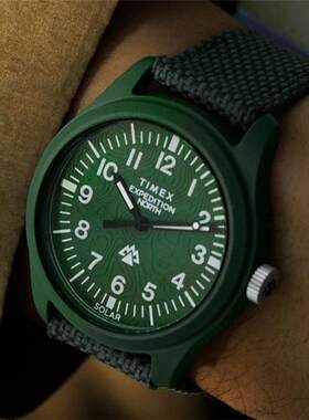 代购TIMEX Expedition Traprock天美时探险徒步男女夜光运动手表