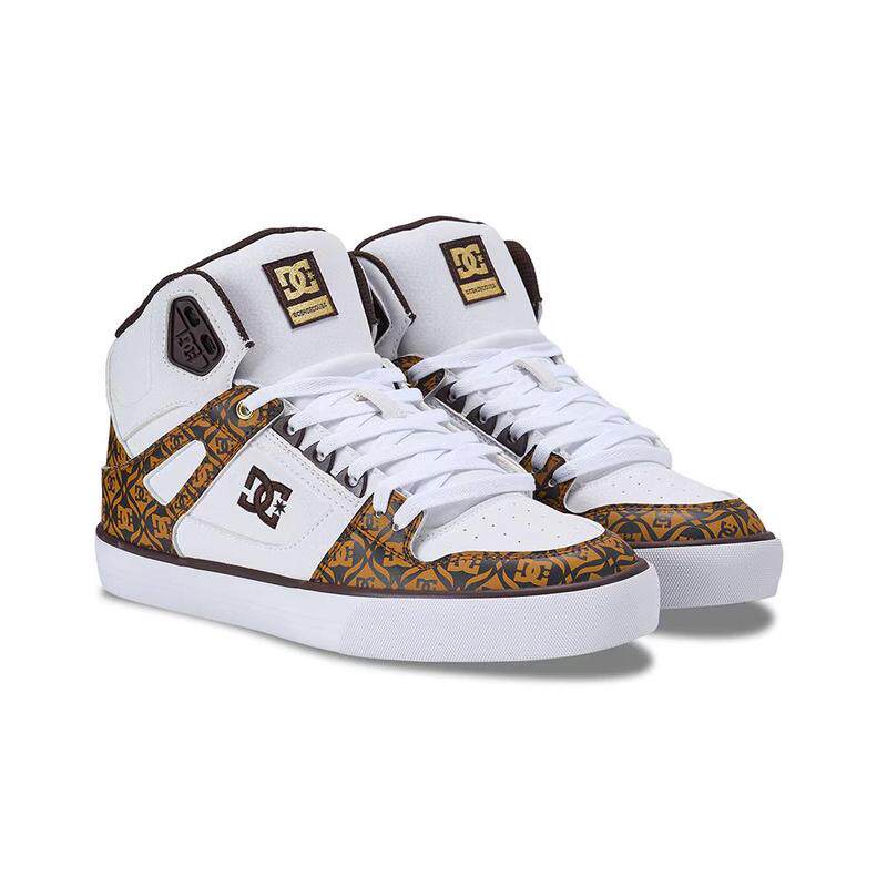 代购DC SHOES男士滑板鞋耐磨稳定支撑舒适贴合高帮设计合成革