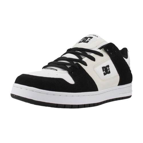 海外代购DC SHOES男士运动休闲鞋低帮黑白拼色日常通勤街头穿搭