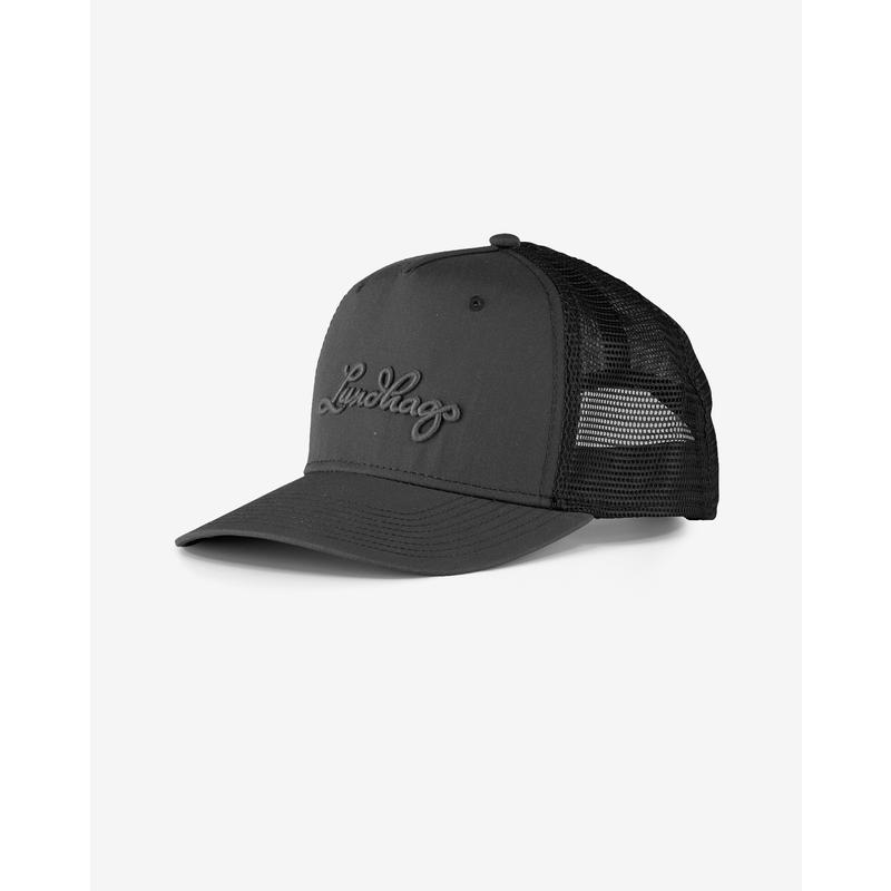 代购Lundhags隆哈女士帽子防晒遮阳透气黑色户外夏季棒球帽爆款