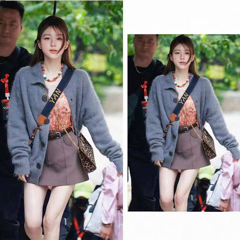 星芭莎针织毛衣上衣外套女
