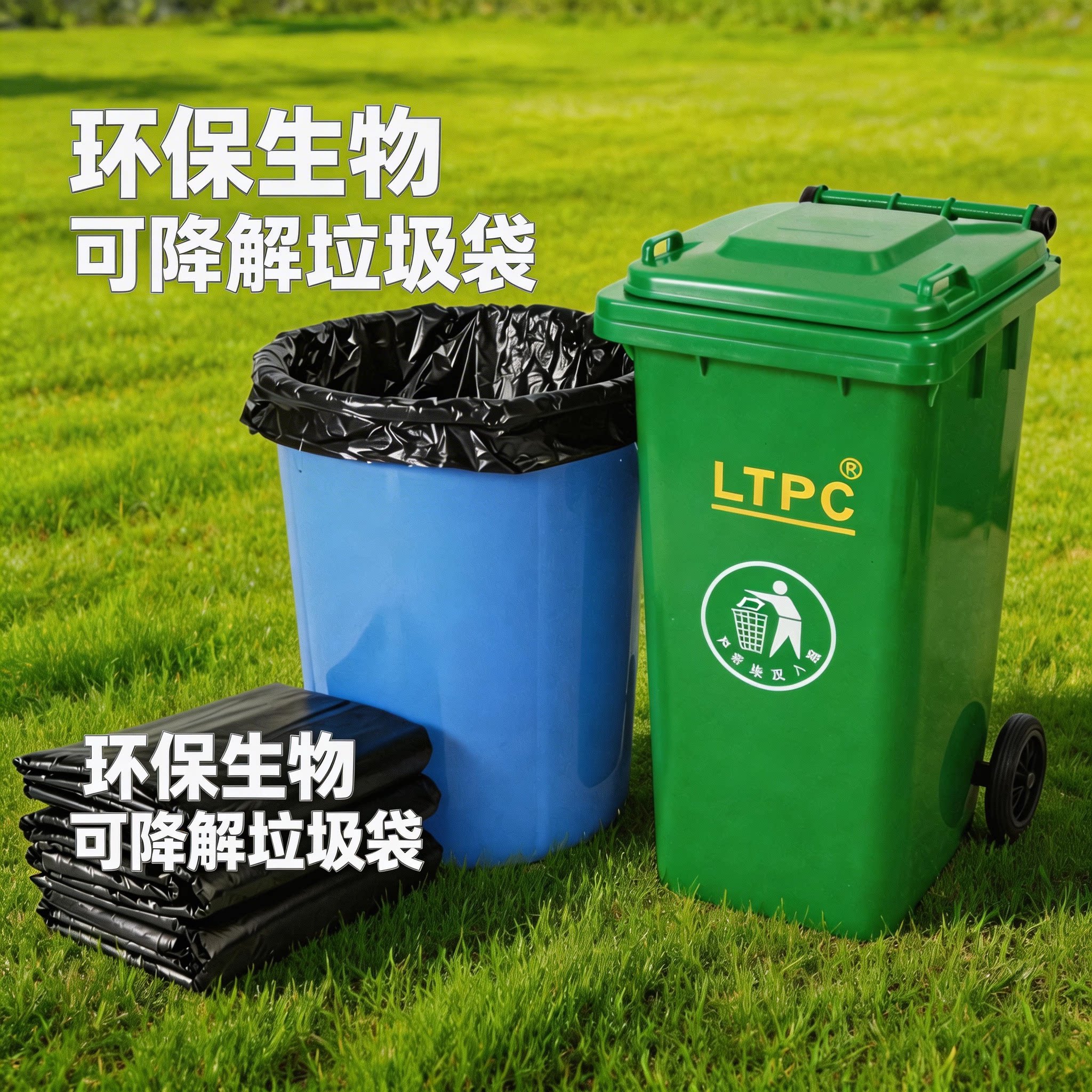 家用环保餐饮可降解垃圾袋实惠装