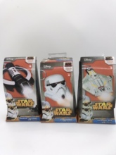 星球大战 STAR WARS宇宙飞船白兵光剑钥匙扣会发光手电筒挂件