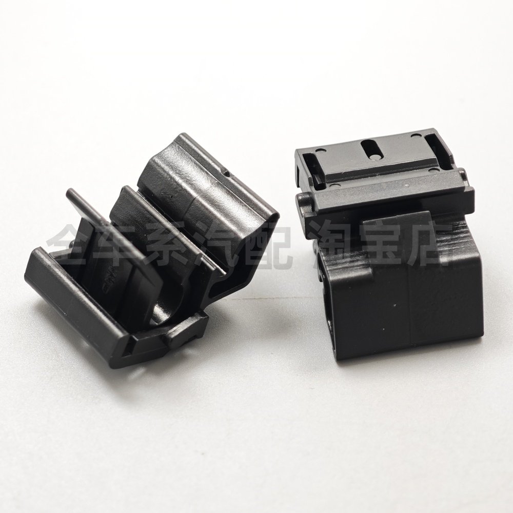 适用于特斯拉model3modely行李箱前备箱机舱盖支架固定卡扣卡子夹