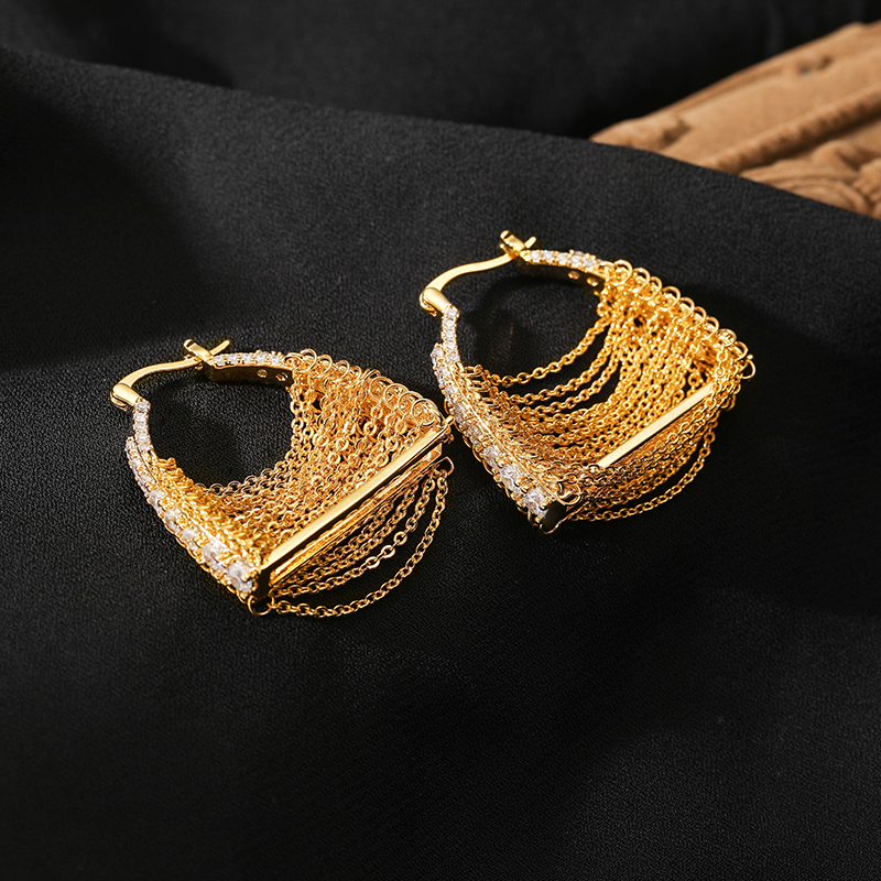 FRENCH耳坠耳环女法式轻奢耳饰2025新款爆款高级感度假风适合夏天