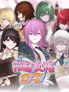 问题女孩图鉴二次元病娇美少女聚会游戏2-6人桌游卡牌桌面游戏