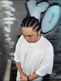 懒人变潮神器 一秒get脏辫造型 球星同款 仿真地垄沟脏辫帽