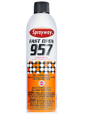 美国sprayway仕必威957#快速通网喷剂（开孔喷剂）丝印网印防阻塞