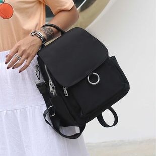 多功能女士单肩斜挎手提包防水牛津布双肩包户外旅行书包 2025新款