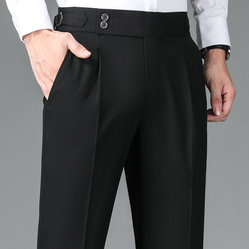 传棨那不勒斯直筒秋冬长裤