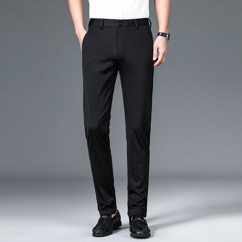 传棨长裤商务休闲舒适柔软