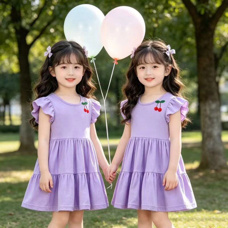 宝宝连衣裙女童夏季蛋糕夏装礼服儿童婴儿新款背心裙子洋气公主