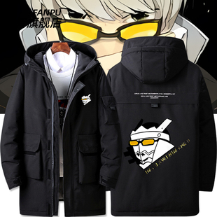 女神异闻录哈姆子鸣上悠结城理雨宫莲同款羽绒服夹克外套男女衣服