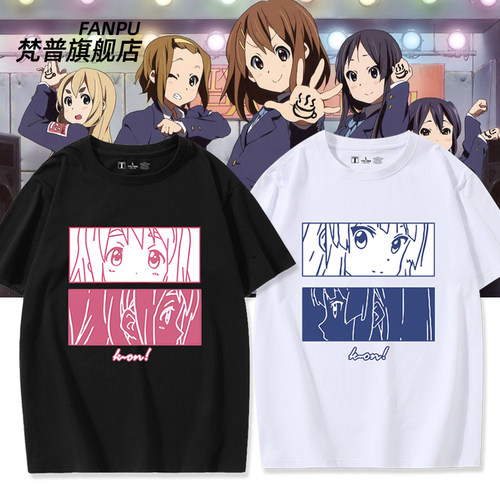 轻音少女动漫周边短袖T恤