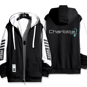 key社夏洛特Charlotte友利奈绪周边联名夹克外套二次元秋冬痛衣服