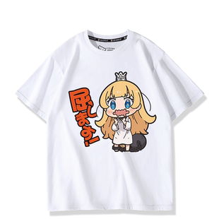 公主大人的拷问时间绝顶之惨叫姬拷问小姐周边短袖T恤二次元衣服