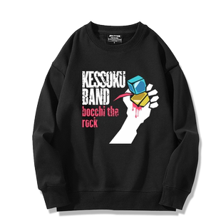 GREEN DAY联名孤独摇滚动漫周边圆领卫衣男女秋冬二次元痛衣服潮