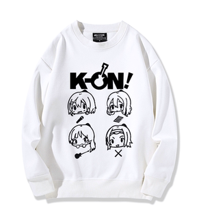 K-ON轻音少女联名周边秋山澪平泽唯卫衣二次元cos服痛衣男上衣服