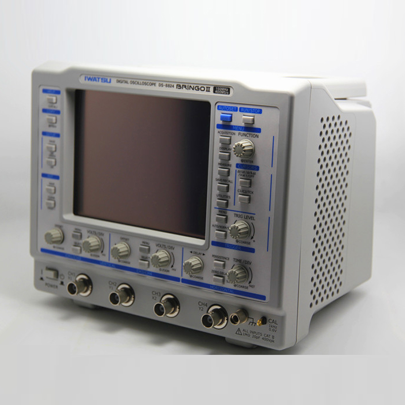 进口IWATSU日本高精度台式DS-8824数字存储器示波器150MHz/4通道-封面