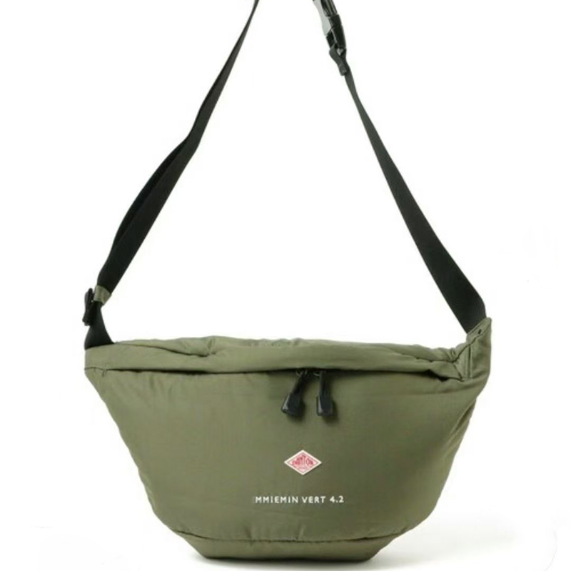 日系danton夹棉斜挎包胸包户外轻便型背包单肩手提包男女款