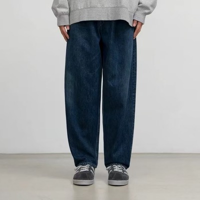 Graphpaper Two Tuck Tapered Pants 冈山双褶宽松微锥赤耳牛仔裤