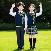 校服套装 幼儿园园服朗诵合唱演出服 小学生英伦学院风班服2026新款