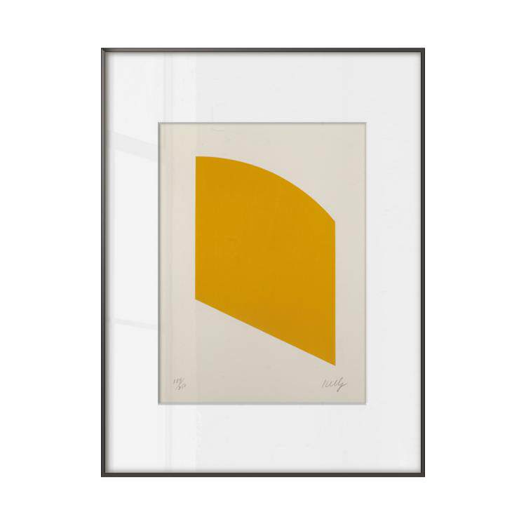 埃尔斯沃斯凯利 现代抽象装饰挂画色块卡纸画客厅玄关极简大师画