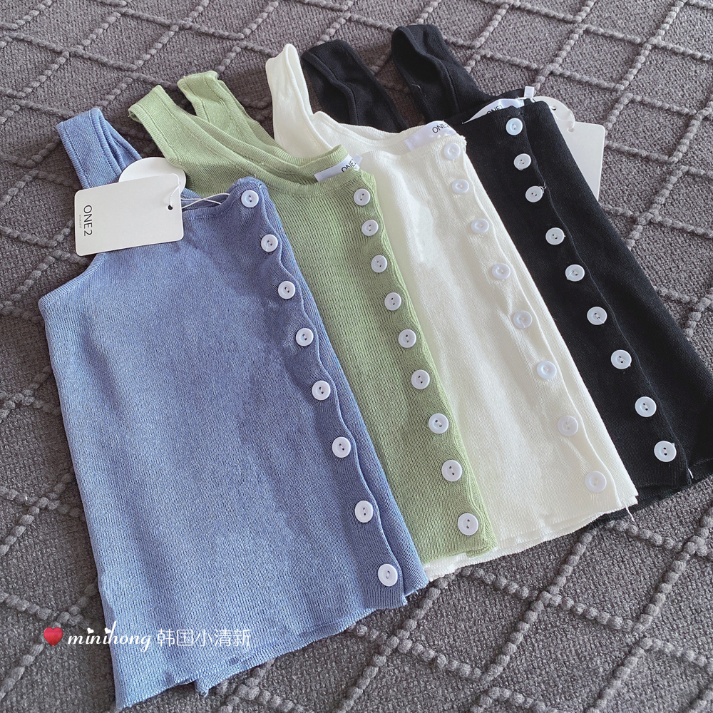 minihong万能百搭女修身小背心